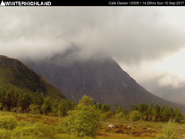 View from lower section of Access Chair over Bike Tracks. Web Cam Currently Unavailable